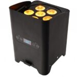 Par de LED profissional de alta qualidade operado por bateria