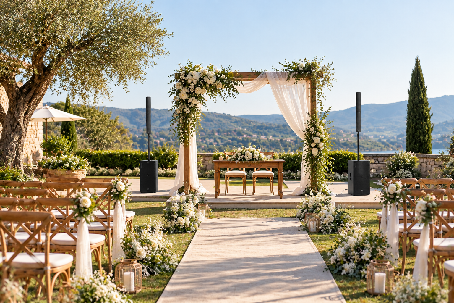 Aluguer de som para casamento e celebrações