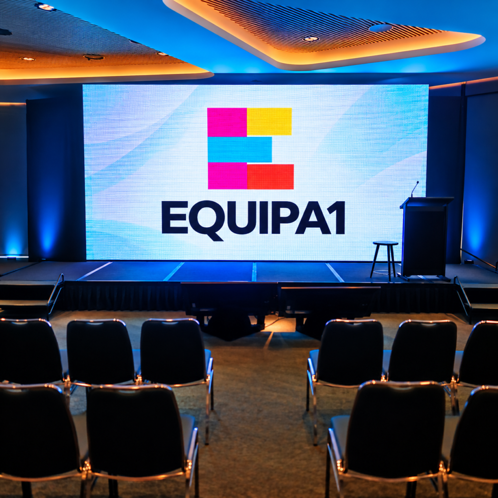 Auditório Corporativo com Logo EQUIPA1